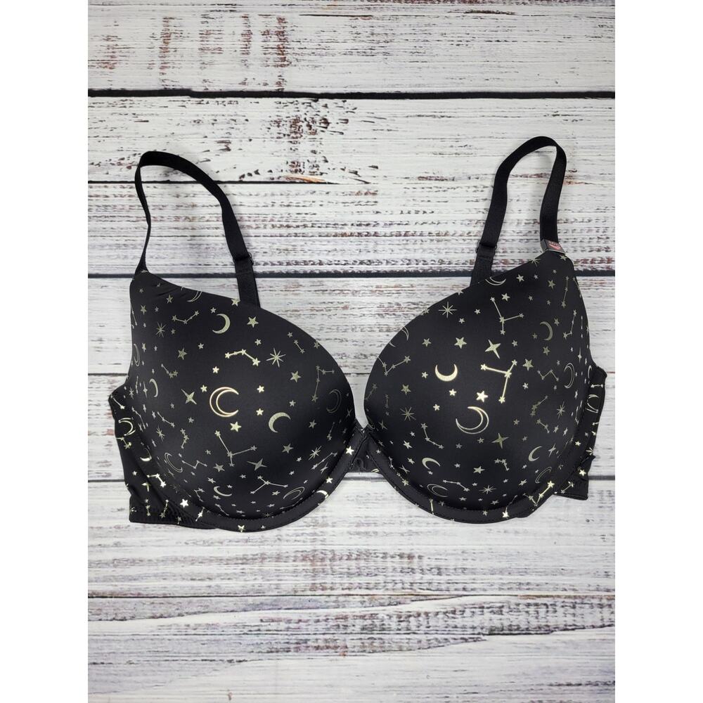 Victoria's Secret Sexy Tee Smooth Push-Up Bra Black  | 36D